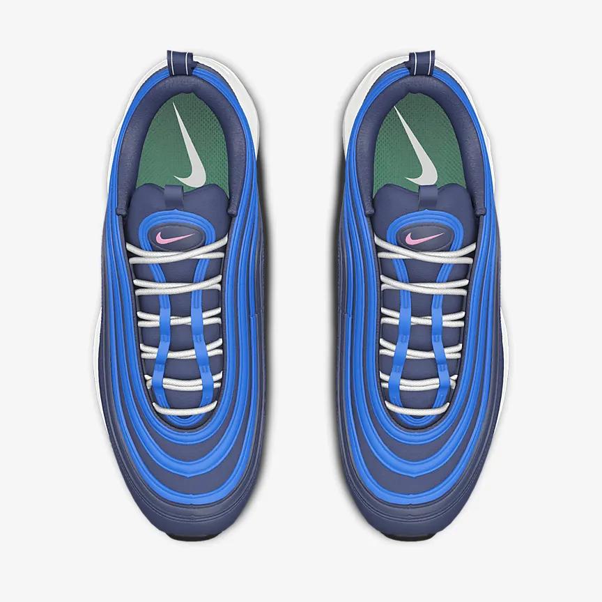 Giày Nike Air Max 97 By You Nữ Xanh Dương